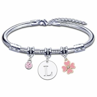 Bracelet Lettre Initiale Prénom